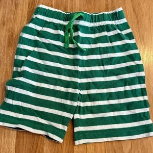 Kite Green and White Striped Shorts